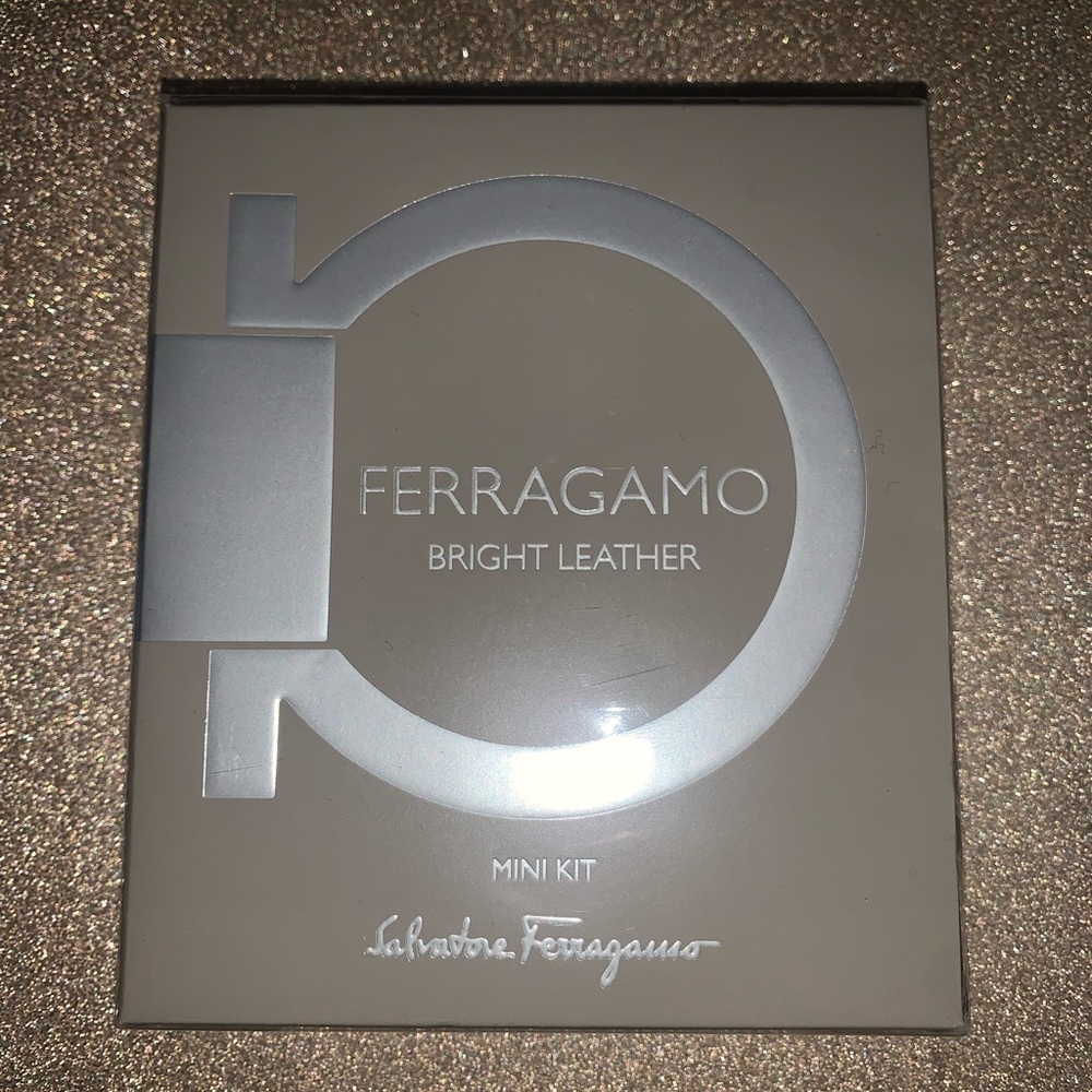 Salvatore Ferrargamo Bright Leather Mini Kit